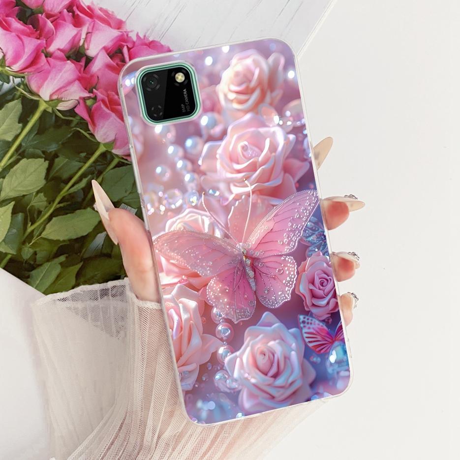 For Huawei Y5p Case DRA-LX9 Cute Lion Fashion Painted Cover Soft Silicone Phone Case For Huawei Y5p Honor 9S Honor9S Fundas Bags