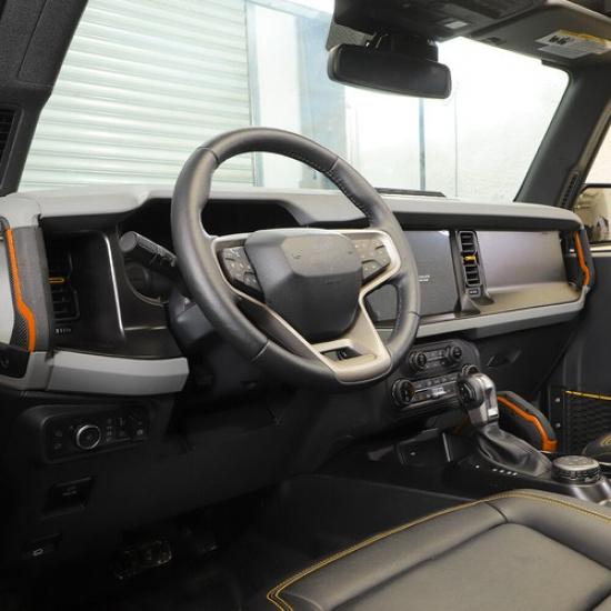 6X Mittelkonsole Griff Dekor Abdeckung Zierleiste Für Ford Bronco -2025 Zubehör