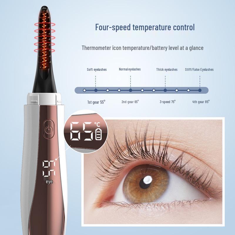 Digitaler elektrischer Wimpernformer mit Mehrtemperaturregelung & USB-Laden