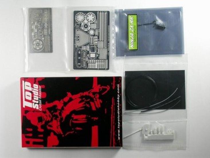 Top Studio Kawasaki NINJA 2006 Detail Up Set Tamiya TD23016 ZX-RR 1/12