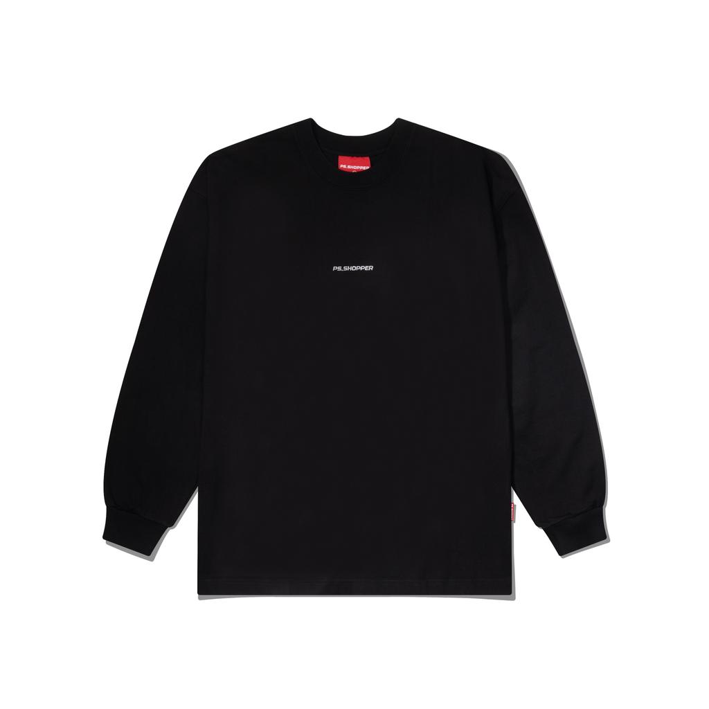 PSSHOPPER Premium Cotton Long Sleeve [Black]