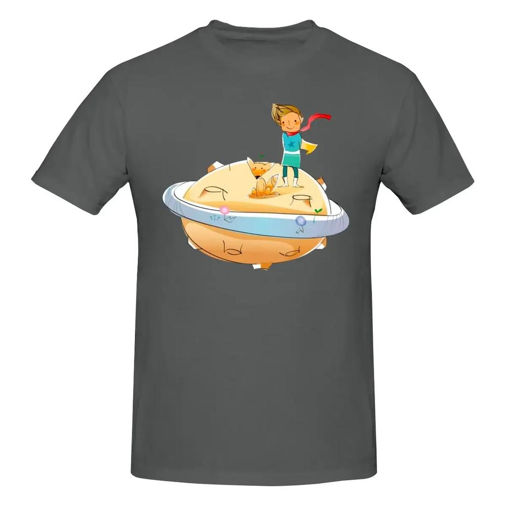The Little Prince Space T Shirt O-neck Cotton Short Sleeve Custom Clothing