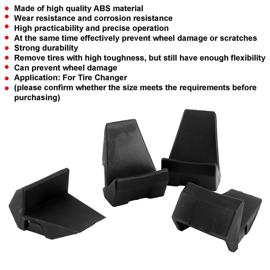 Felgenklemmschutz, Qiilu 70mm Reifenmontiermaschine Felgenklemmschutz ABS Backenschutz