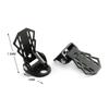 2Pcs Durable MTB Rear Seat Footrest Mounted on Back Wheel Bike Pedals Folding Footboard Cycling Accessories Non-slip Design
