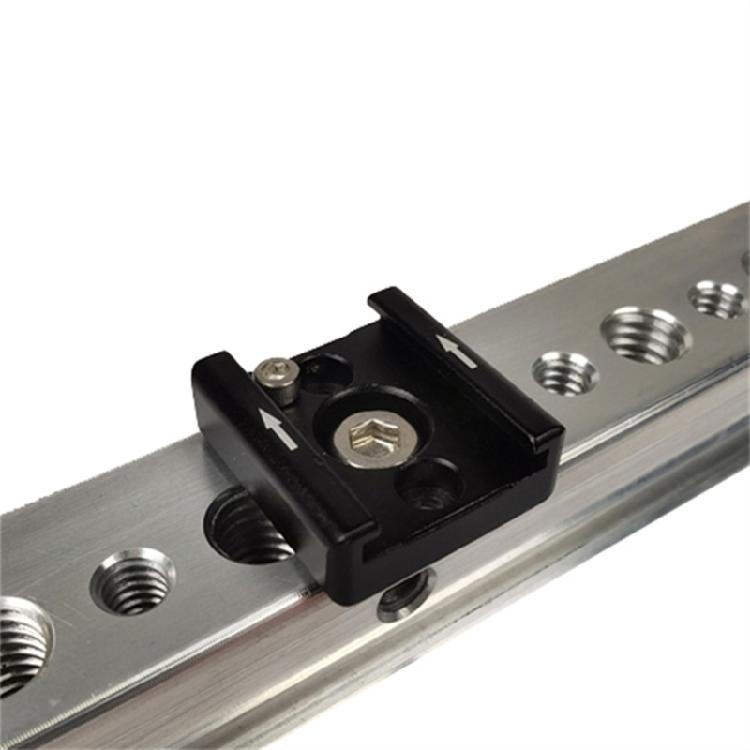 Universal Cold Shoe Mount Adapter Base Standard 1/4 Screw Hole Cold Shoe Adapter Base Mount for Fill Light Microphones