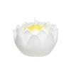 Maruesu Buddhist Supplies Candle, Large Lotus Flower, 24-Hour Long-Lasting, White, Boxed, Approx. 9 X 9 X 6.5 Cm