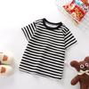 New Style Kids' Pure Cotton Short-Sleeve T-Shirt for Boys and Girls - Summer Baby Layering Shirt