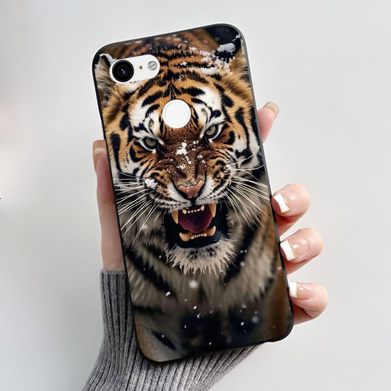 

For Google Pixel 3 Soft Silicone Black Case For Google Pixel 3 XL Elegant Style Beautiful Pattern Sunlight, Moonlight Casing Google Pixel 3