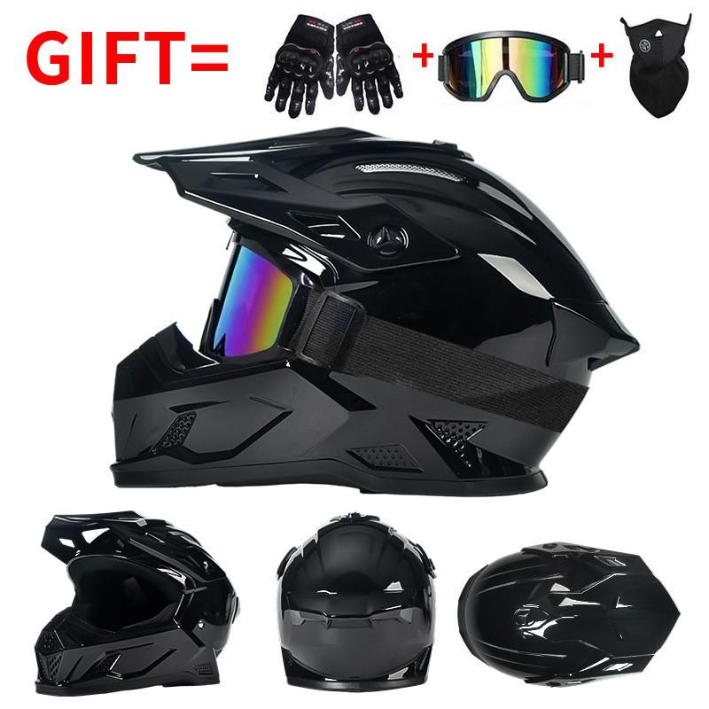 Off-Road Motorcycle Helmet Men Women Full Face Dirt Bike With Ventilation Adult ATV Motocross