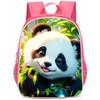 Panda Niedliche Schultasche Verschleißfest Großes Fassungsvermögen Wirbelsäulenschutz Und Anti-Buckel Schüler Party Must-Have Leichter Rucksack