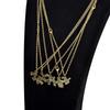 5 Pcs/set Vintage Interlocking Jigsaw Puzzle BFF Necklaces Best Friends Forever Pendant & Necklace Retro Link Chain Jewelry