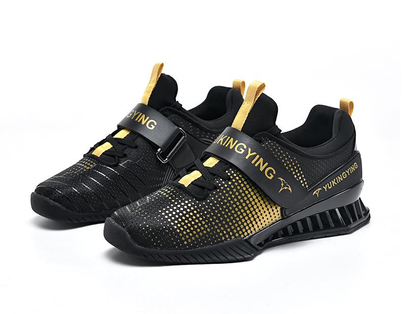 2025 Men's Feather Light Weightlifting Shoes: 5th Gen, Breathable, Comprehensive Squat Training Footwear