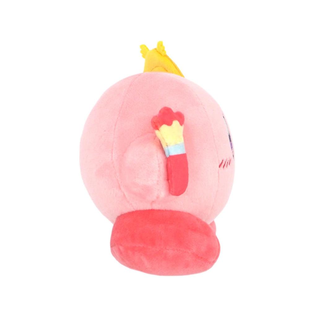 Sanei Boeki Kirby of the Stars Kirby Happy Morning Plush Toy Makeup Play (Kirby) W14 X D9 X H11cm Plush Toy KHM-01