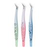 Anti-static False Eyelash Tweezers High Precision Eyelash Curler  Extensions Grafting