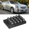 M12x1.5 Lug Nuts with Socket Adapter Aluminum Alloy 42mm   19Hex for JDM Racing   Replacement for  