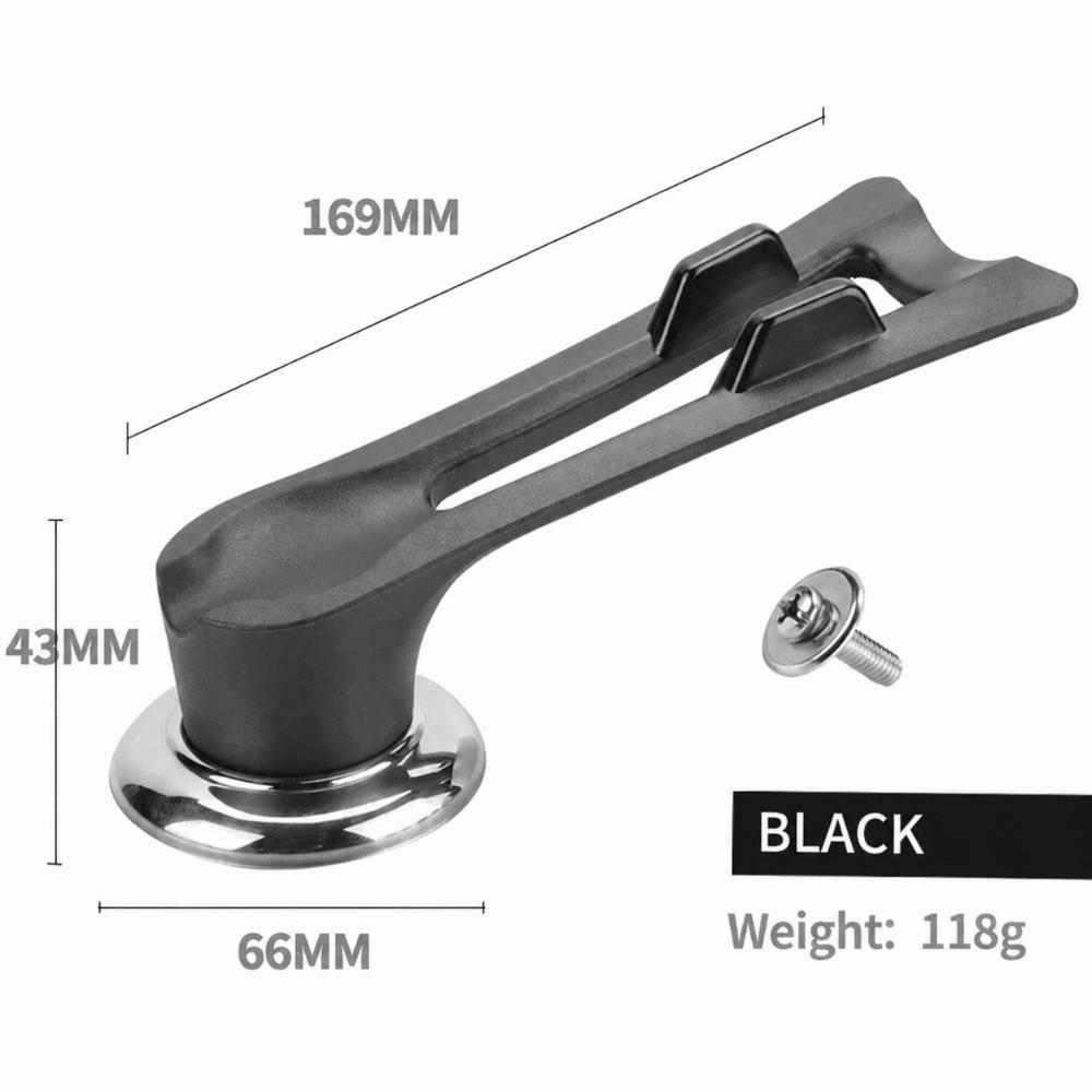 Bakelite Lid Grip Standable Wok Lid Handle Sturdy Cookware Lid Knob  Glass Pot Lid чёрный