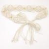 Bohemian Wax Rope Braided Floral Women's Belt Chain