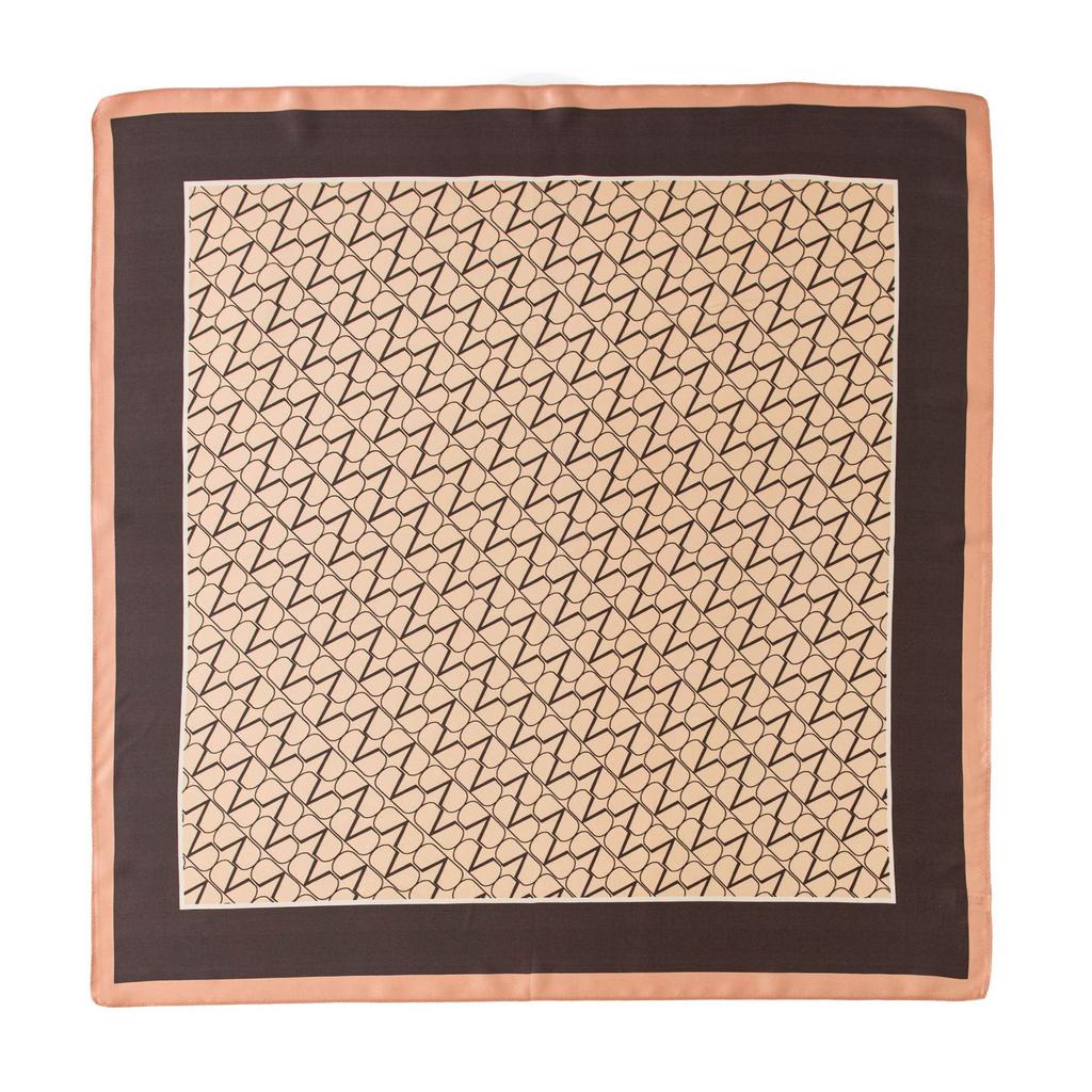 Premium Silk Scarf 70 Spring and Autumn Women's Square Scarf Sunscreen New Plain Crepe Satin Mulberry Silk High-end Souvenir