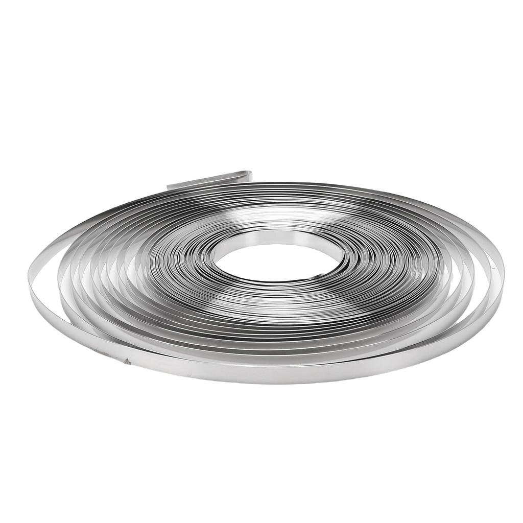 Stainless Steel Strapping Tape 1 2in Width 0.02in Thickness 100ft Length 304 Stainless Steel Banding Strap