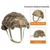 3D Camo Laser Cut Leaf Shape Airsoft Helmet Cover Mesh Helmet Cloth Paintball Hunting Fast MH PJ BJ Helmet Accessories