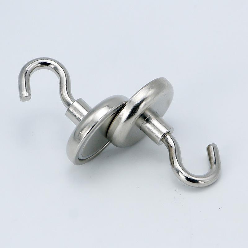Punch-Free Neodymium Magnetic Hook for Walls & Doors