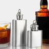 1/2/4/7/8 Oz Stainless Steel Hip Flask With Funnel Pocket Hip Flask Alcohol Liquor Hip Flask Screw Cap