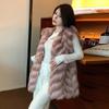 Autumn and Winter New Fox Fur Vest Women's Light Fashion Outer Fur Vest Vest Jacket