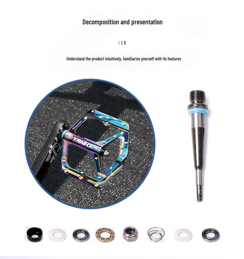 CNC-Aluminium-Mountainbike-Pedale – Bunte, Langlebige Offroad-Zubehörteile