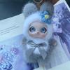 Ornaments Rabbit Plush Keychain Bag Hanging Bunny Plush Doll Pendant Rabbit Doll Figures  Car Decor