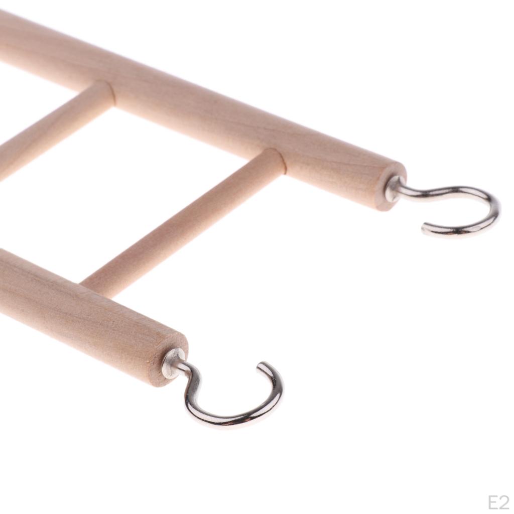 Ptáci Papoušek Andulka Schody Cvičení Sportovní hračky Hračka žebřík 3/4/5/6/7/8-schodový , 3-schodový