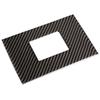 For BMW Old 3 Series E90 2005-2012 Headlight Lower Panel Stickers Decorative Stickers Real Carbon Fiber (Soft) Car