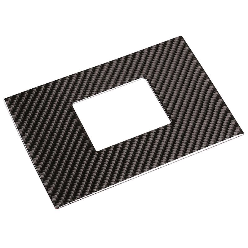 For BMW Old 3 Series E90 2005-2012 Headlight Lower Panel Stickers Decorative Stickers Real Carbon Fiber (Soft) Car