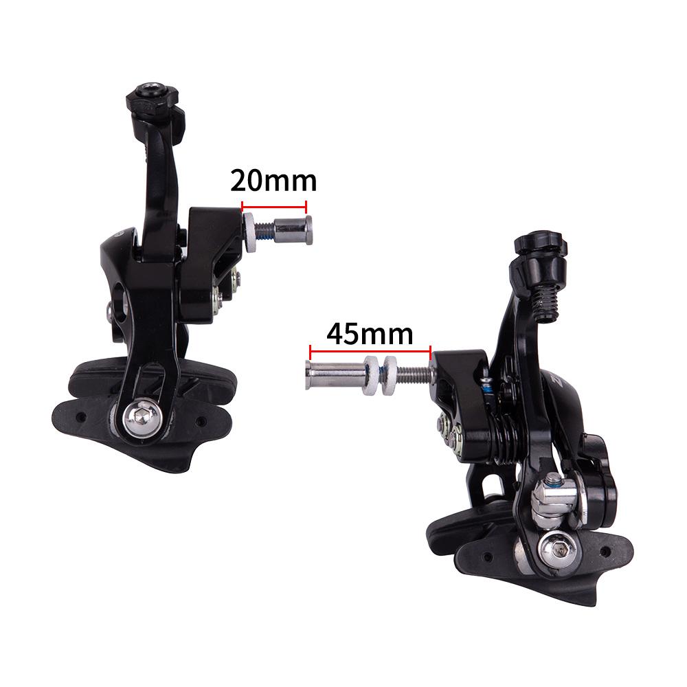 ZTTO Road Bike Dual Pivot Calipers Bicycle Brakes Racing Folding Bike Front Rear Side Pull Caliper Rim Caliper V Brake With Pads