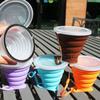 Silicone Foldable Cup Collapsible Telescopic Adorable Water Bottle Outdoor Use Travel Children Cups Teacups Ware Jug Drink Water Copa