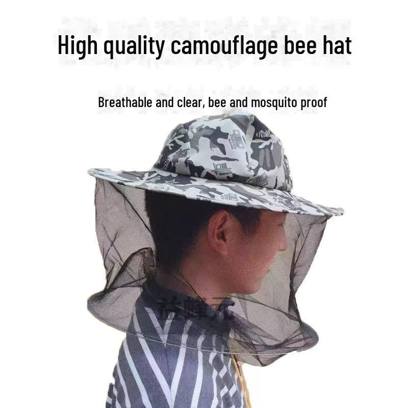 

Камуфляжний рибальський капелюх - потовщений, стійкий до подряпин сонцезахисний капелюх для сільського господарства