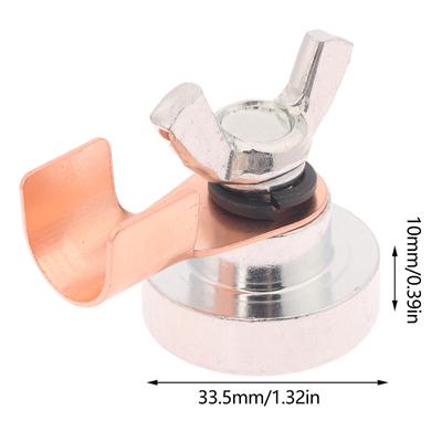 Magnetic Welding Grounding Clamp Convenient Metalworking Welding Ground Clamp Tool Holds Tightly For Metal Surfaces For Welders
