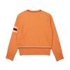 MALBON GOLF Round Neck Logo Knit Top Orange (Woman)