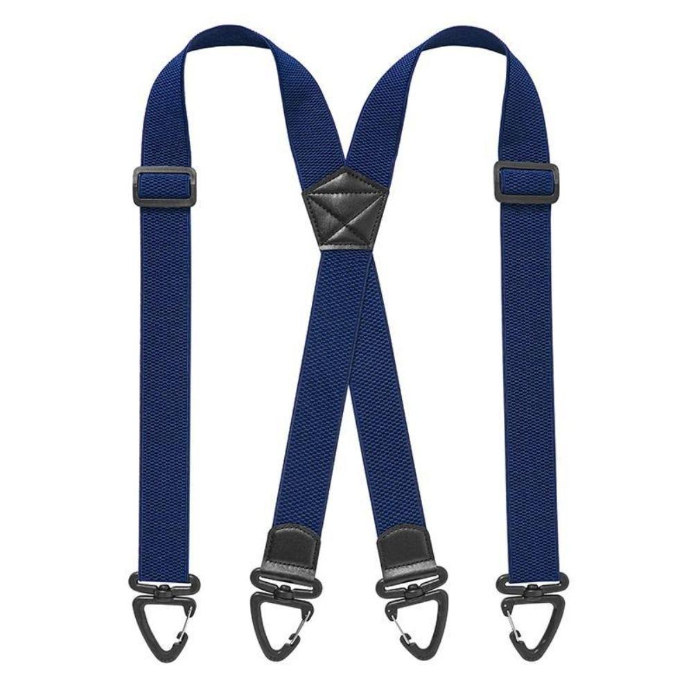 Heavy Duty Work Suspenders 3.8cm Wide Anti-slip Suspenders Simple Adjustable Suspenders Work Use