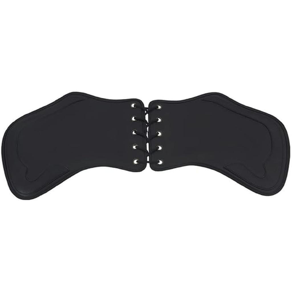 Universal Motorcycle Heat Saddle Shield Deflectors PU Leather, Motorcycle Side Saddle Leather Heat Shield Deflector, Universal Leather Saddle Heat