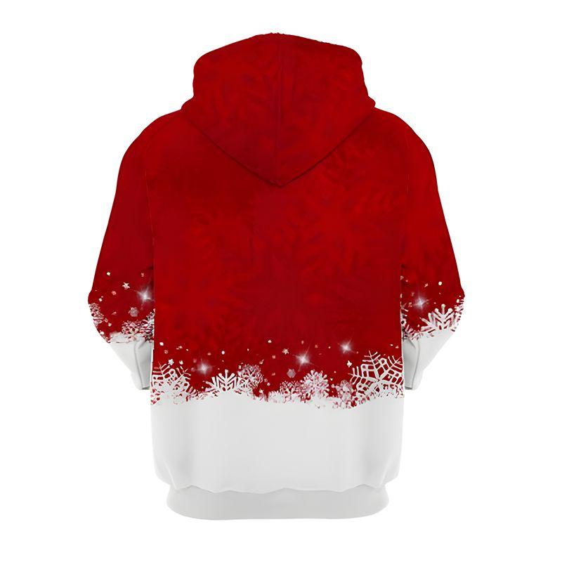 Jaro podzim Novinka Muži 3D digitální potisk Vánoce Ležérní Mikiny s dlouhým rukávem Pánské Sportovní svetry Mikiny Topy