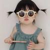 Round Frame Children's Sunglasses Candy Colored Macaron Colored Glasses  For Girls