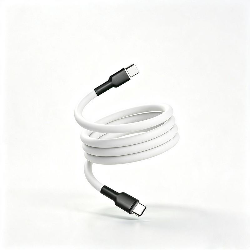 Suitable for Apple luminous head Type-C fast charging data cable silicone material mobile phone charging cable