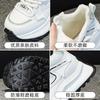 High-top Dad Shoes Spring and Autumn New Casual Thick-soled Height-increasing Small Sports Board Shoes