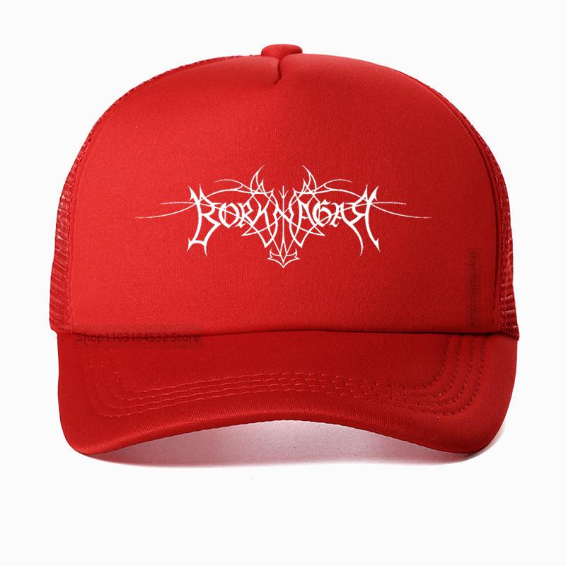 Borknagar Band mesh Baseball Cap Norwegian Black Metal Dark Metal Unisex Cool Adjustable Snapback Gorras Adjustable