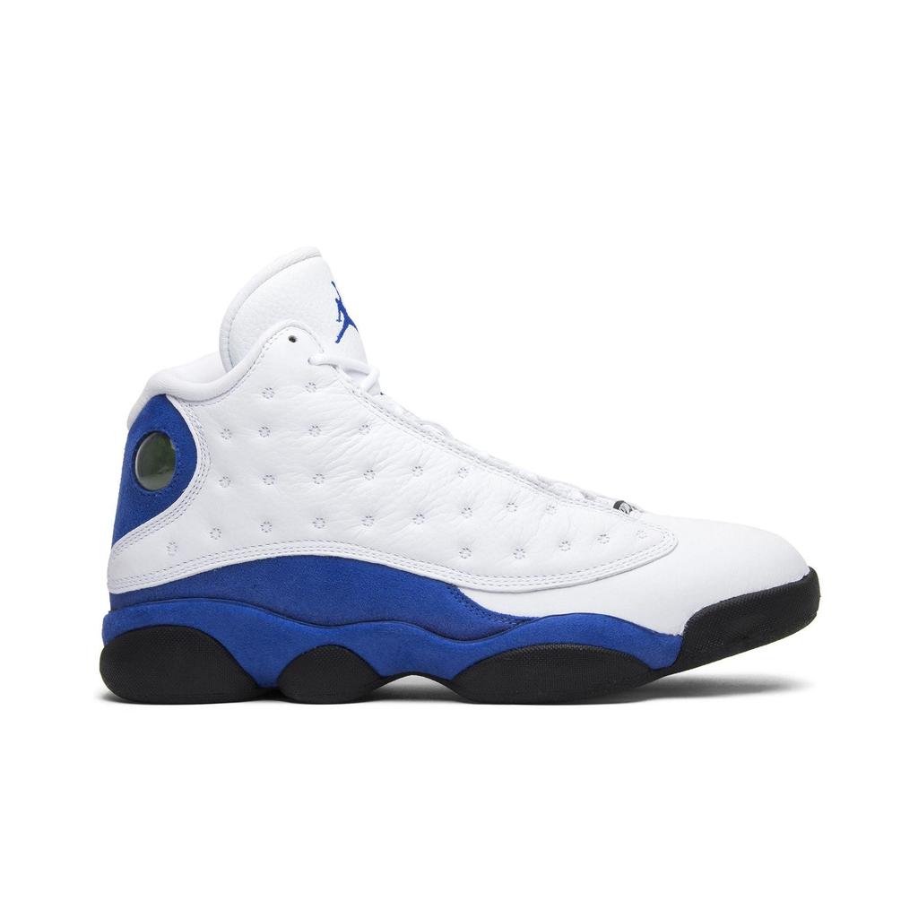 Air Jordan 13 Retro 'Hyper Royal' (Unisex) White / Hyper Royal / Black Vintage Basketball Shoes 414571 117
