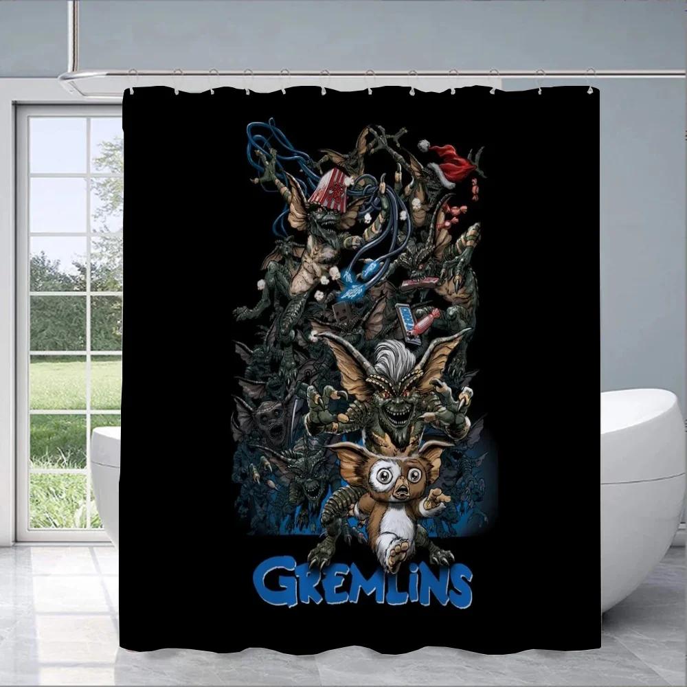 Things For The Bathroom Curtain Gremlins Shower Curtains For Bathroom Accessories Set Folding Partition Bath Bedrooms Sets Ful