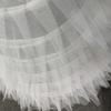 Crinoline Underskirt Petticoat Floor Length for Women Girls Bridal Dress Vintage Ball Gown White Hoop Skirt
