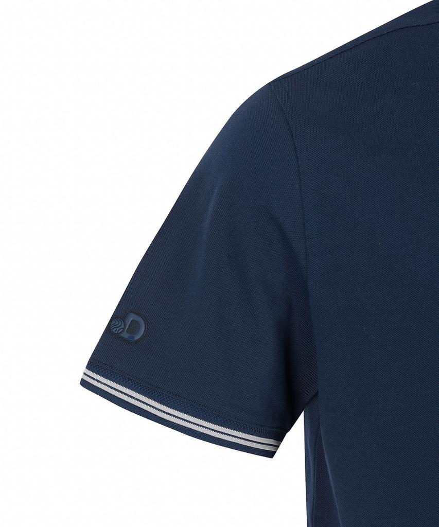 DISCOVERY EXPEDITION Men'S Collar Tipping Polo Shirt (D/Indigo)