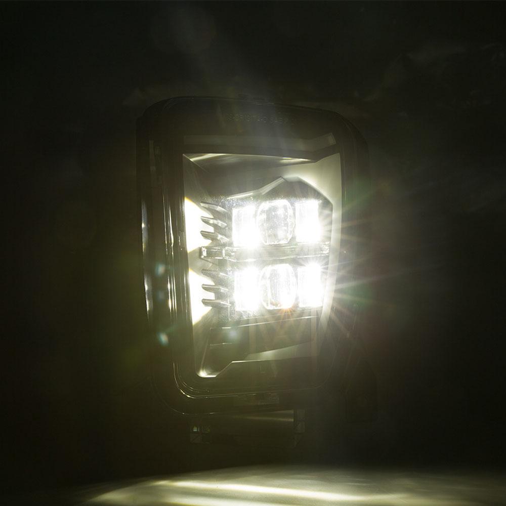 Car Accessories White DRL LED Fog Lights Assembly for Dodge Ram 1500 2013-2018