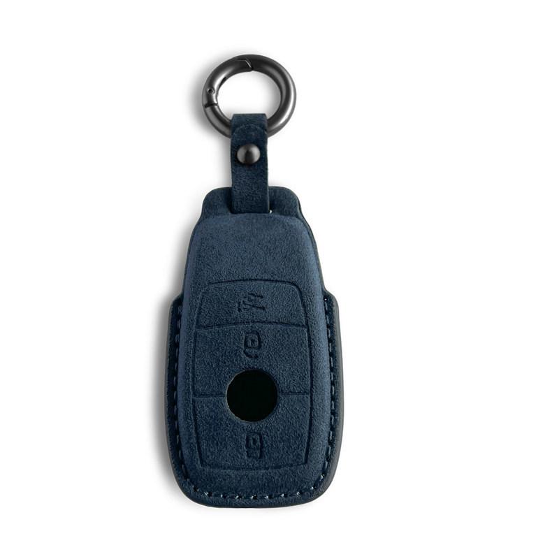 Mercedes Key Case: Compatible with 24 Models Including C260L, E300L, GLC, GLE, S-Class, GLA Car Key Shell Buckle